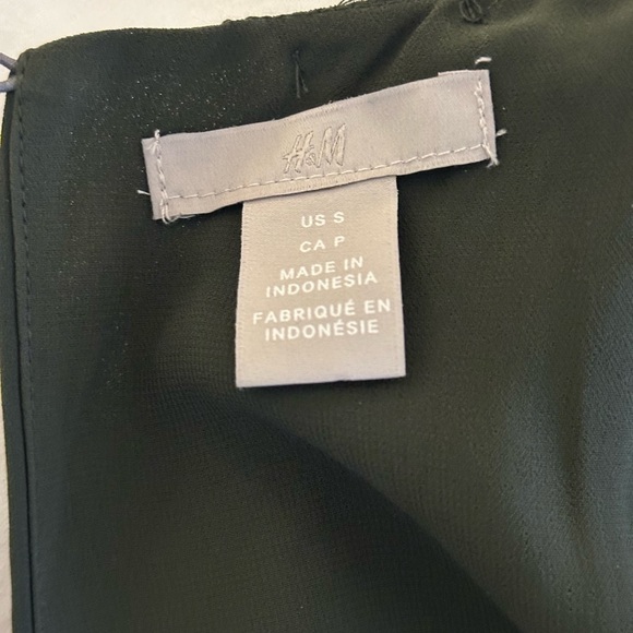 Zara Navy Floral Long Sleeve Floral Print Dress - Picture 4 of 4